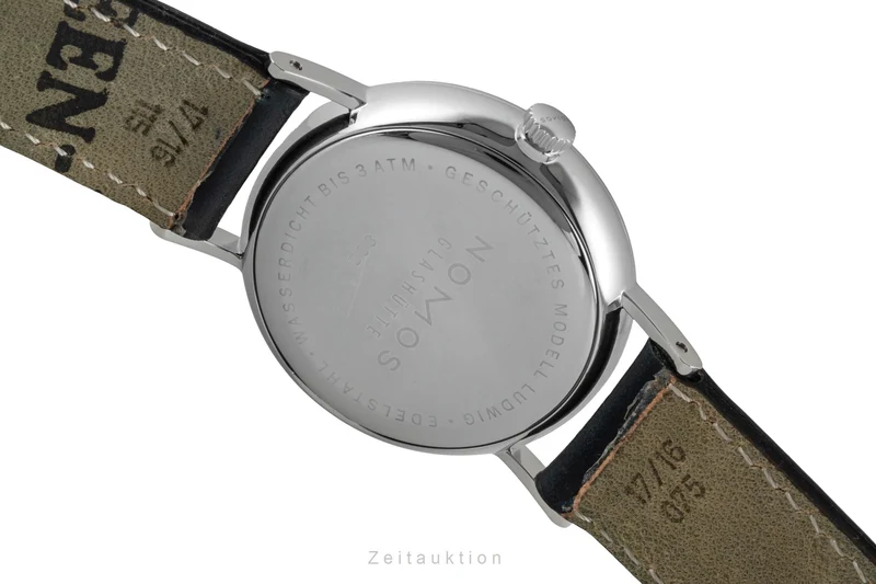 Nomos Ludwig steel manual winding unisex 243 LP: 1680EUR [2603495]