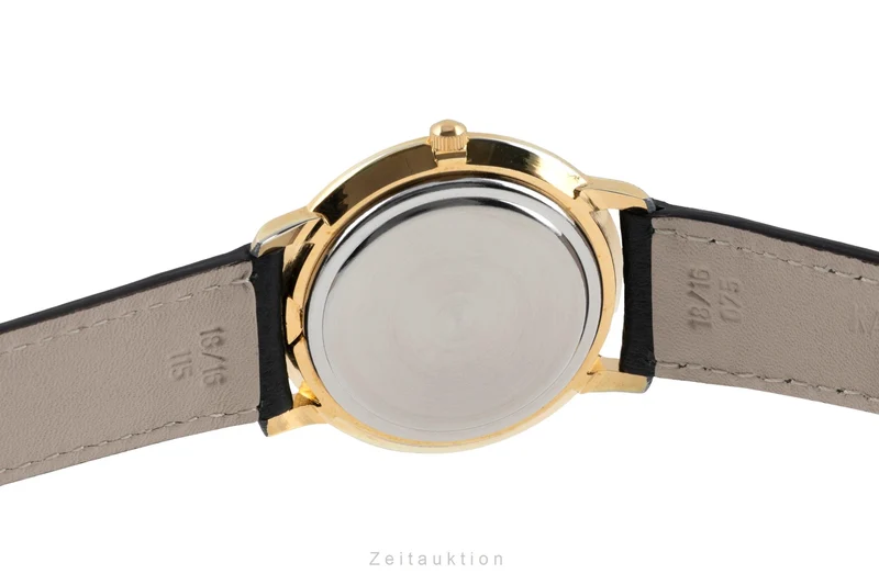 Glashütte gold-plated quartz unisex [2603575]