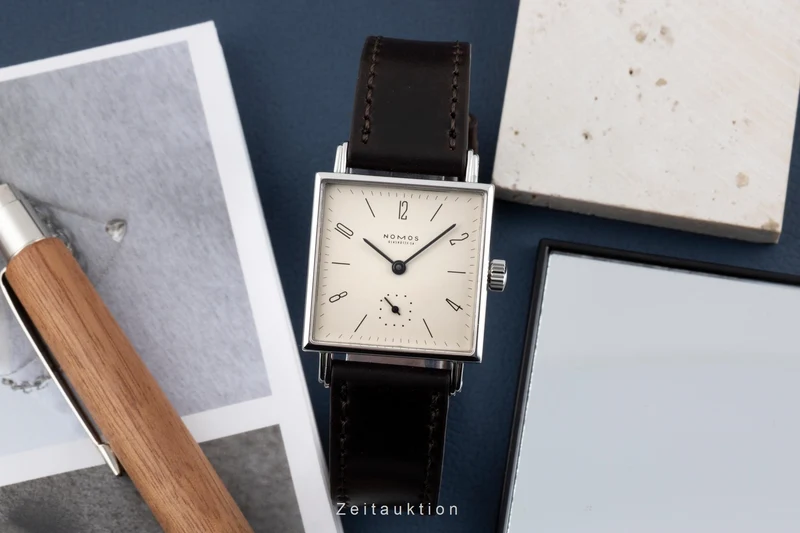 Nomos Tetra steel manual winding men's watch [2603499]