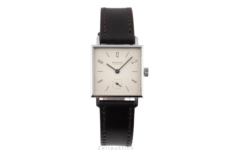 Nomos Tetra steel manual winding men's watch [2603499]