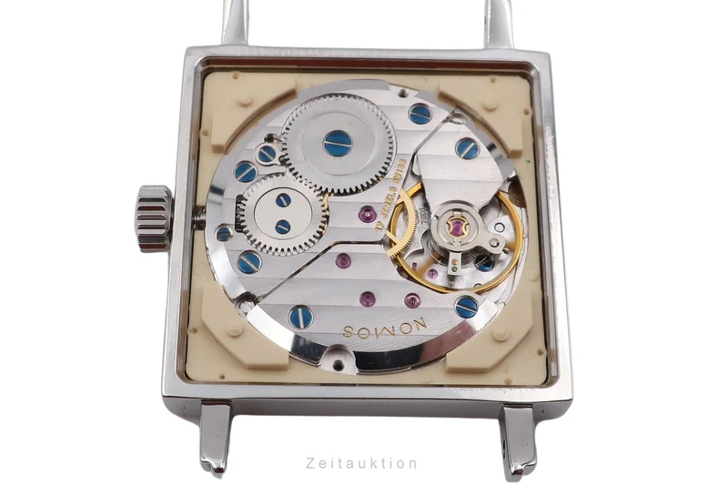 Nomos Tetra steel manual winding men's watch [2603499]