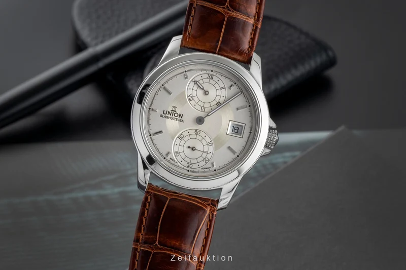 Union Glashütte Tradition Regulator steel automatic men's watch 26-42-03-04-10 [2603494]