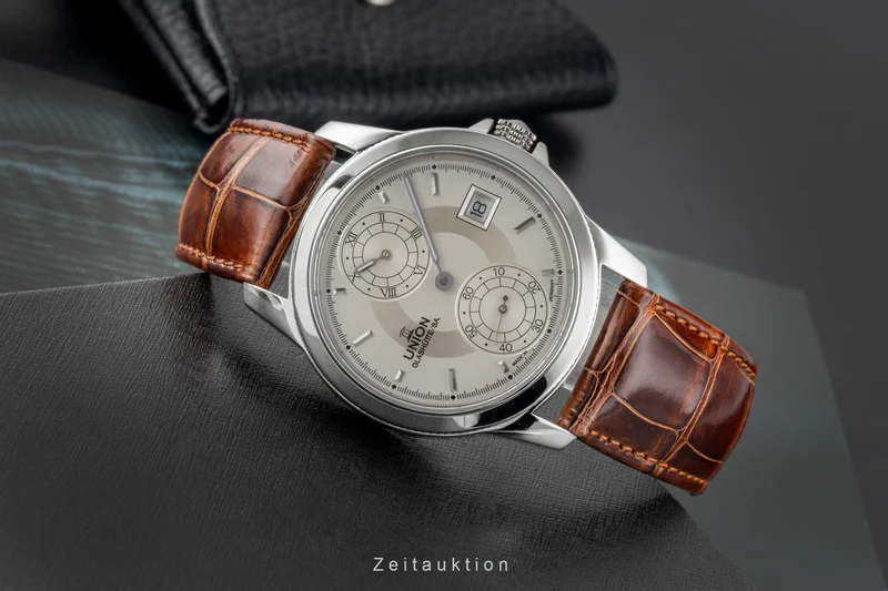 Union Glashütte Tradition Regulator steel automatic men's watch 26-42-03-04-10 [2603494]