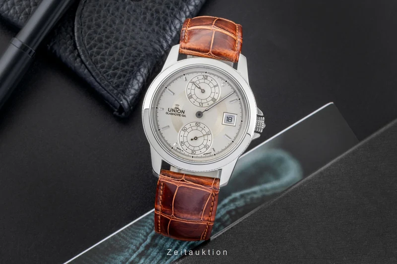 Union Glashütte Tradition Regulator steel automatic men's watch 26-42-03-04-10 [2603494]