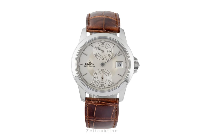 Union Glashütte Tradition Regulator steel automatic men's watch 26-42-03-04-10 [2603494]