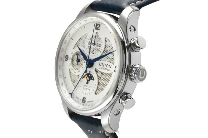 Union Glashütte Belisar chronograph steel automatic men's watch D009.425.17.017.09 Limited [2603734]