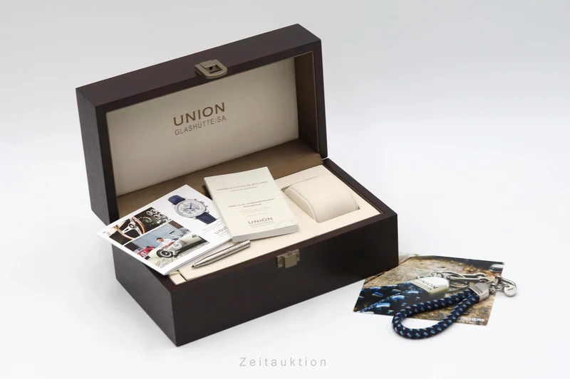 Union Glashütte Belisar chronograph steel automatic men's watch D009.425.17.017.09 Limited [2603734]