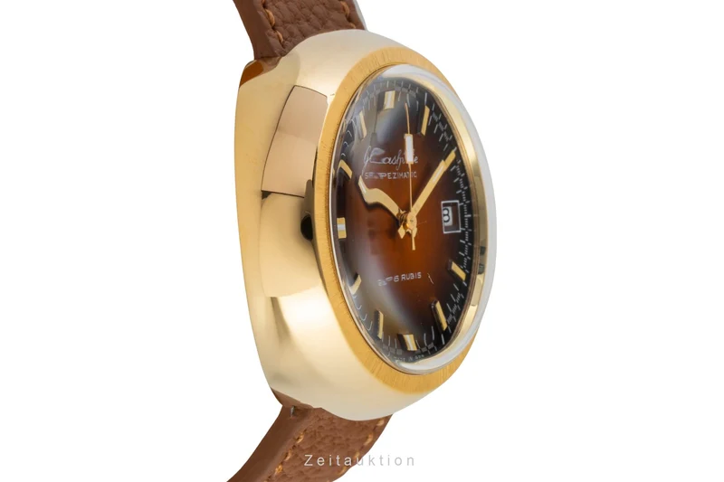 Glashütte Spezimatic gilt-brass automatic men's watch Vintage [2603803]