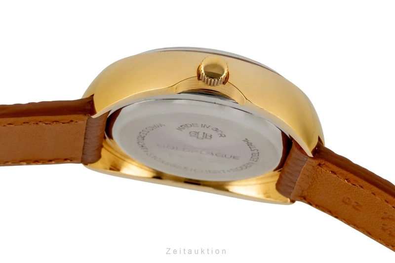 Glashütte Spezimatic gilt-brass automatic men's watch Vintage [2603803]