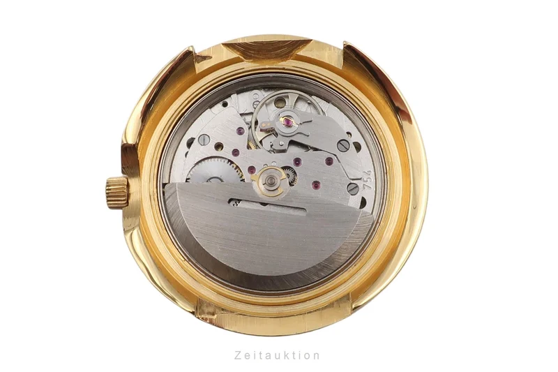 Glashütte Spezimatic gilt-brass automatic men's watch Vintage [2603803]