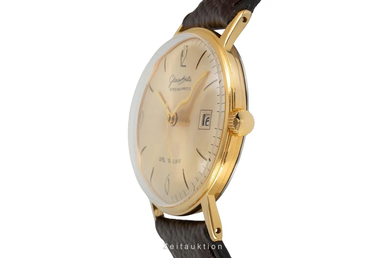 Glashütte Spezimatic gilt-brass automatic men's watch Vintage [2603804]