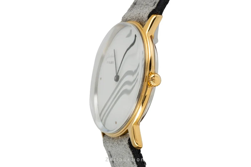 Glashütte gold-plated manual winding men's watch [2603464]