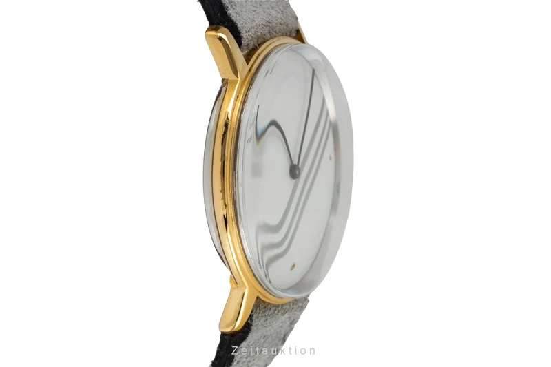 Glashütte gold-plated manual winding men's watch [2603464]