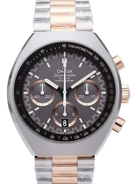 Omega Speedmaster Mark II 327.20.43.50.01.001 Co-Axial Edelstahl Rotgold
