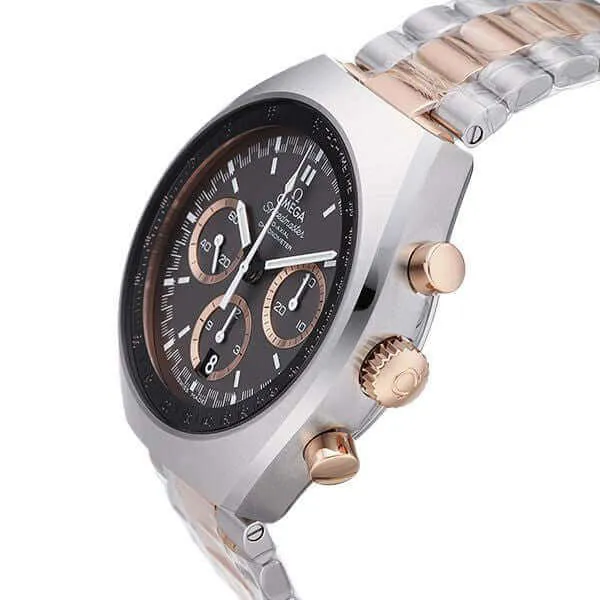 Omega Speedmaster Mark II 327.20.43.50.01.001 Co-Axial Edelstahl Rotgold