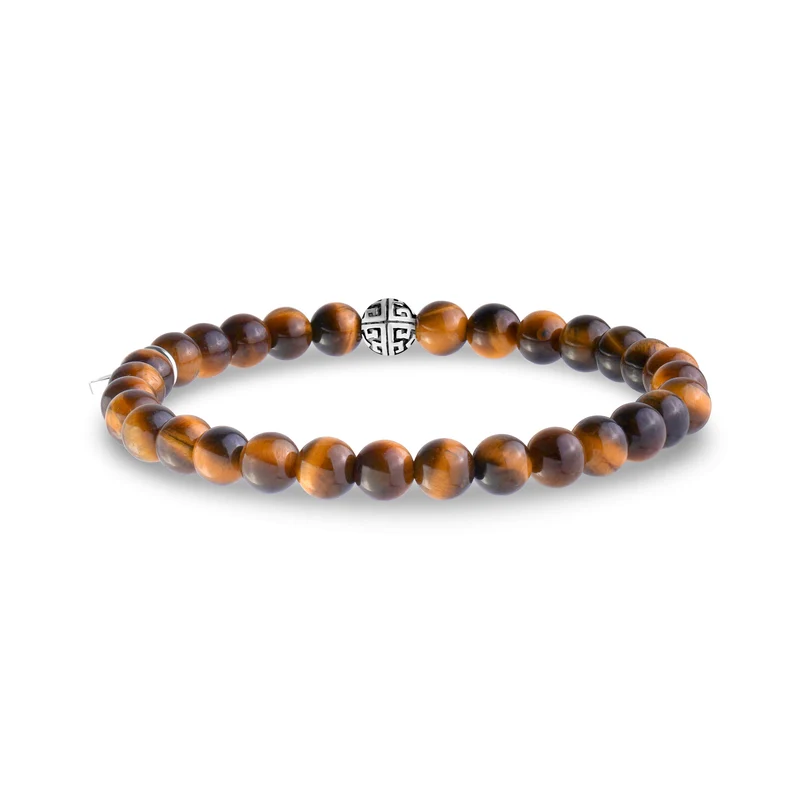 Tigerauge Perlenarmband | 6MM