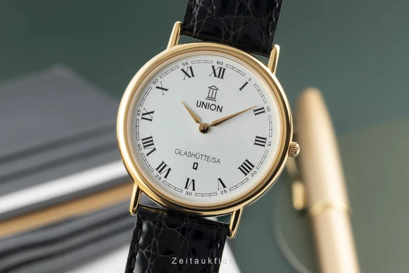 Union Glashütte gilt-brass quartz unisex 8939-03-03-00 [2603496]