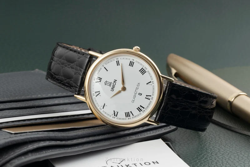 Union Glashütte gilt-brass quartz unisex 8939-03-03-00 [2603496]