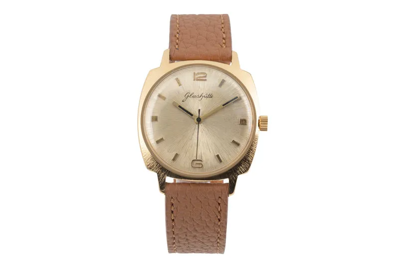 Glashütte Spezimatic gilt-brass automatic men's watch Vintage [2603463]