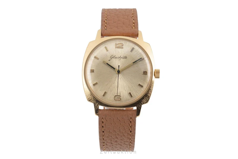 Glashütte Spezimatic gilt-brass automatic men's watch Vintage [2603463]