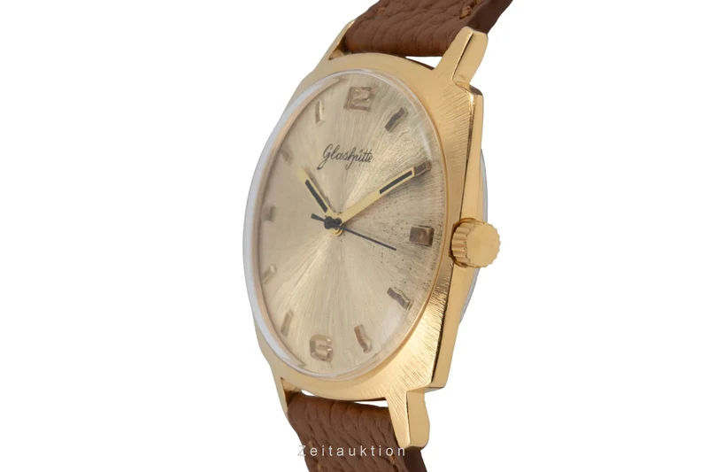 Glashütte Spezimatic gilt-brass automatic men's watch Vintage [2603463]