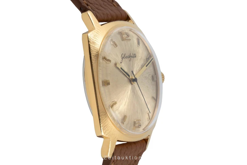 Glashütte Spezimatic gilt-brass automatic men's watch Vintage [2603463]