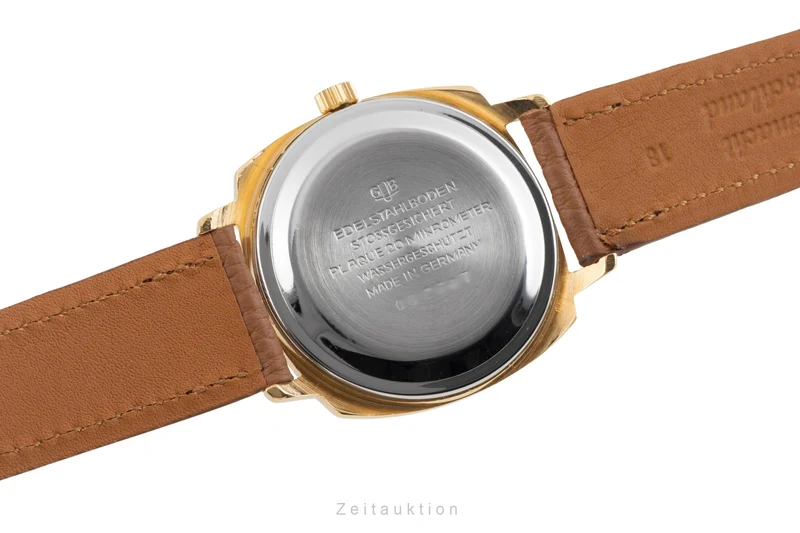 Glashütte Spezimatic gilt-brass automatic men's watch Vintage [2603463]