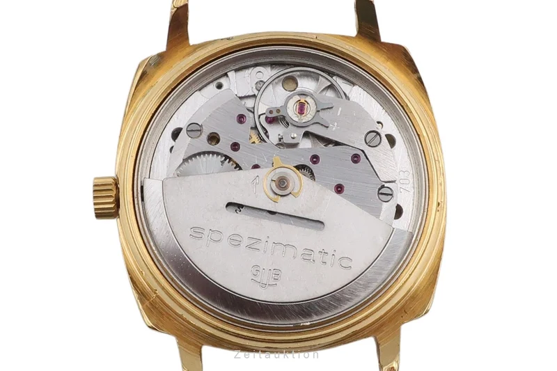 Glashütte Spezimatic gilt-brass automatic men's watch Vintage [2603463]