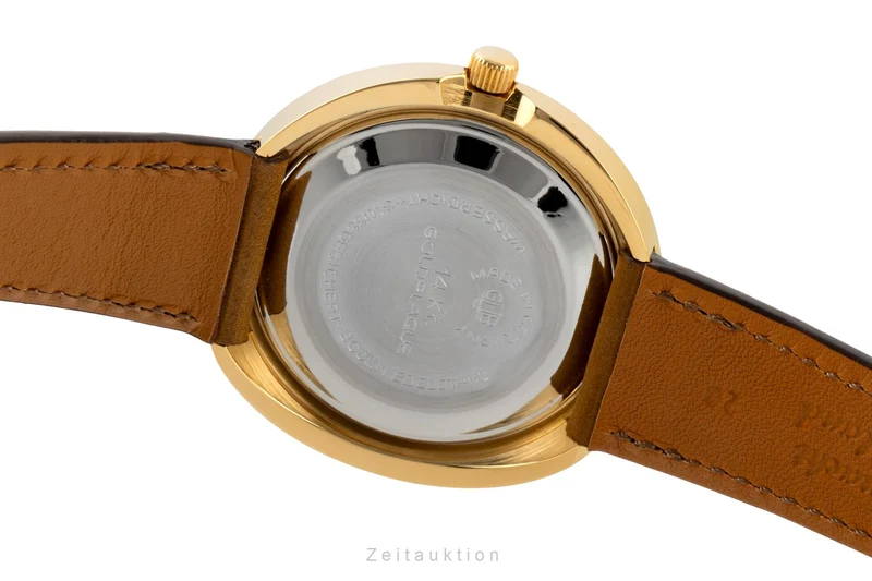 Glashütte Spezimatic gilt-brass automatic men's watch Vintage [2603182]