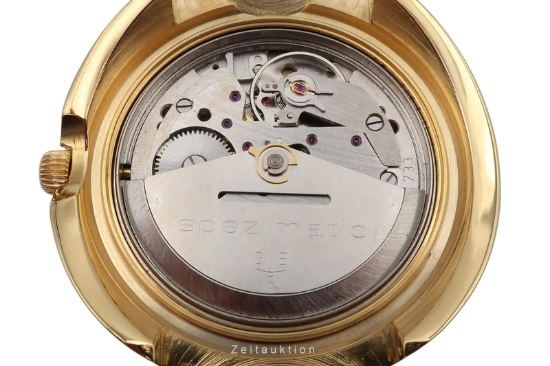 Glashütte Spezimatic gilt-brass automatic men's watch Vintage [2603182]