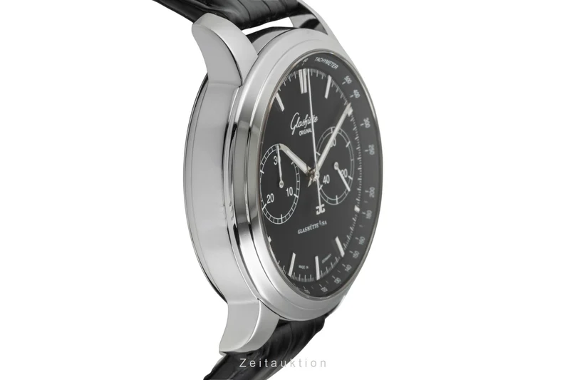 Glashütte Senator chronograph steel automatic men's watch 1-39-34-20-42-04 [2603409]