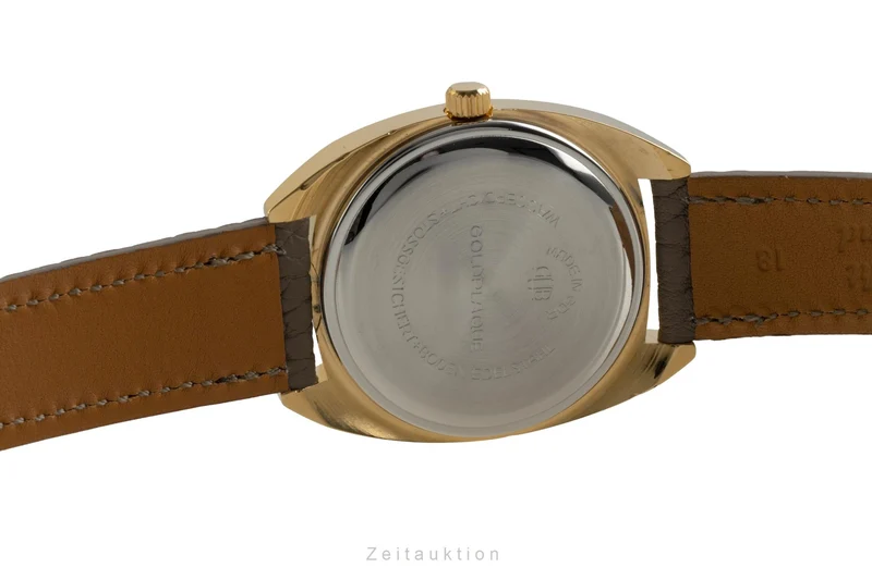 Glashütte Spezimatic gilt-brass automatic men's watch Vintage [2602521]