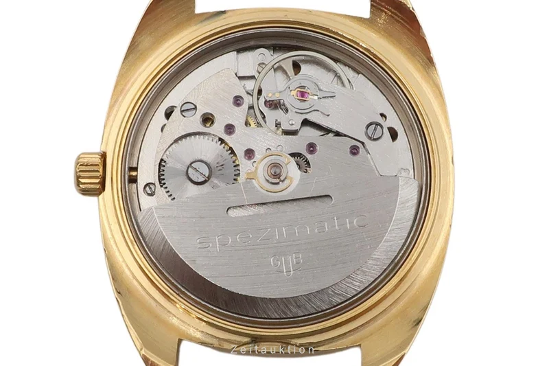 Glashütte Spezimatic gilt-brass automatic men's watch Vintage [2602521]