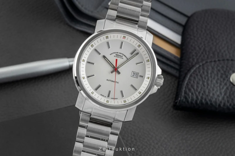 Mühle 29er Big steel automatic men's watch M1-25-31-MB LP: 1750EUR [2603126]