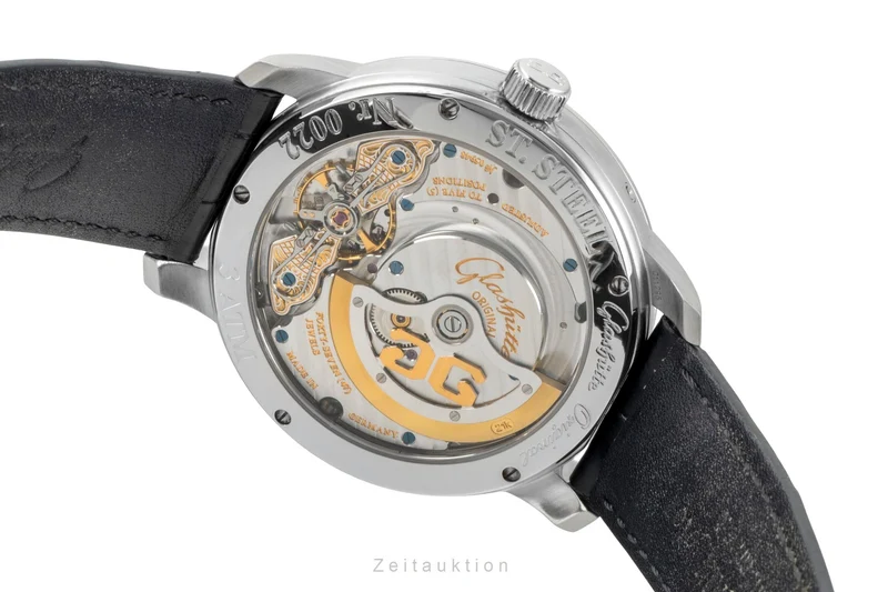 Glashütte PanoMaticLunar steel automatic men's watch 90-02-36-12-05 [2603360]