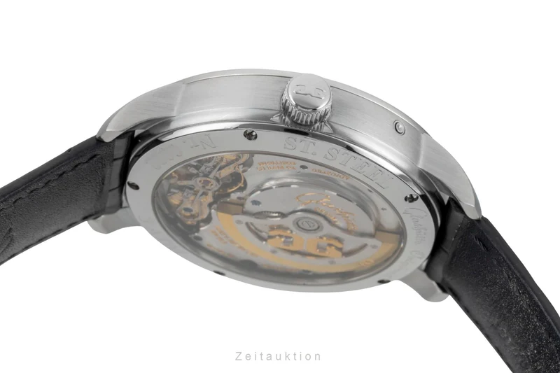 Glashütte PanoMaticLunar steel automatic men's watch 90-02-36-12-05 [2603360]