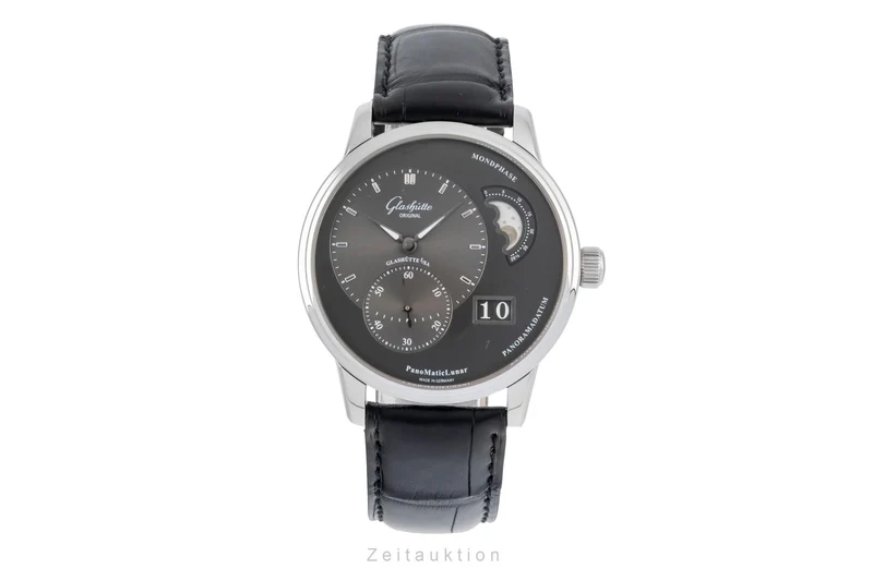Glashütte PanoMaticLunar steel automatic men's watch 1-90-02-43-32-05 [2603004]