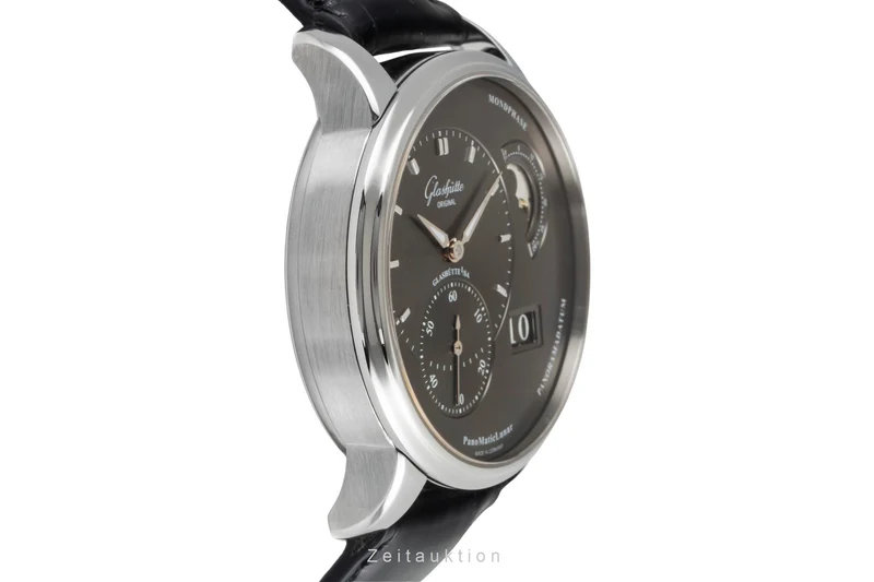 Glashütte PanoMaticLunar steel automatic men's watch 1-90-02-43-32-05 [2603004]