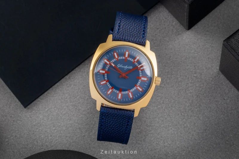 Glashütte Spezimatic gilt-brass automatic men's watch Vintage [2603181]