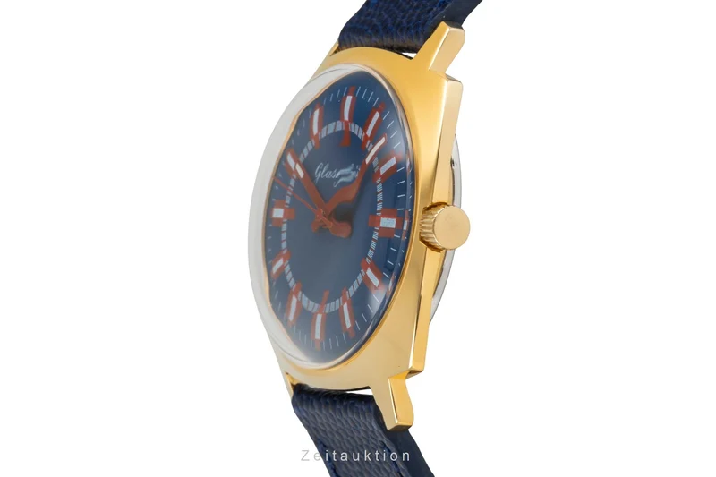 Glashütte Spezimatic gilt-brass automatic men's watch Vintage [2603181]