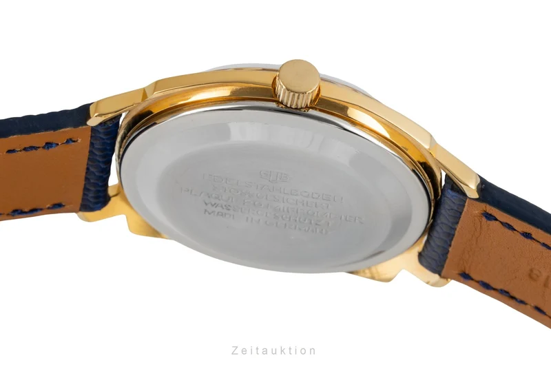 Glashütte Spezimatic gilt-brass automatic men's watch Vintage [2603181]