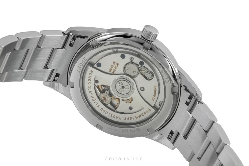 Nomos Club steel automatic men's watch 746 LP: 3160EUR [2602999]