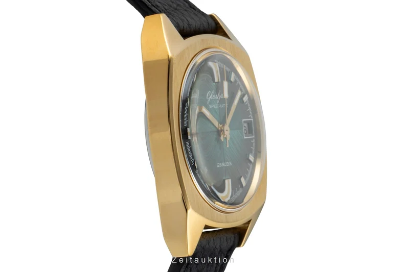 Glashütte Spezimatic gilt-brass automatic men's watch Vintage [2602580]