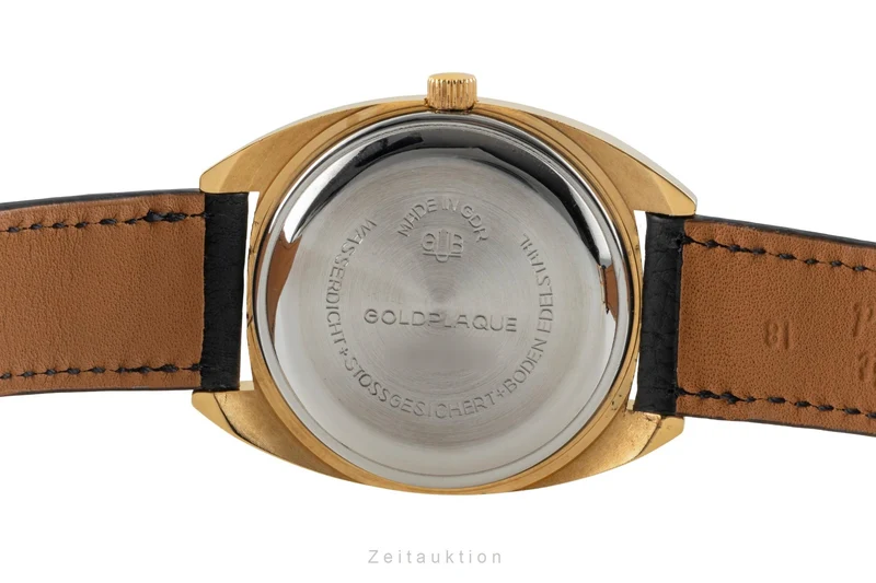 Glashütte Spezimatic gilt-brass automatic men's watch Vintage [2602580]