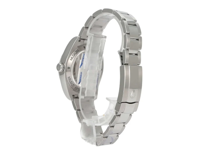 Rolex Milgauss 116400 weißes Zifferblatt