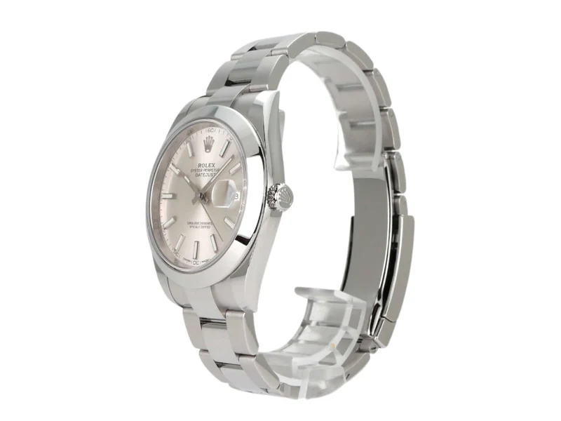 Rolex Datejust 41 Edelstahl 126300 Silber