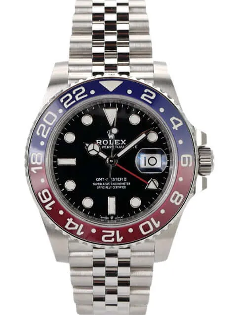 Rolex GMT-Master II Edelstahl 126710BLRO