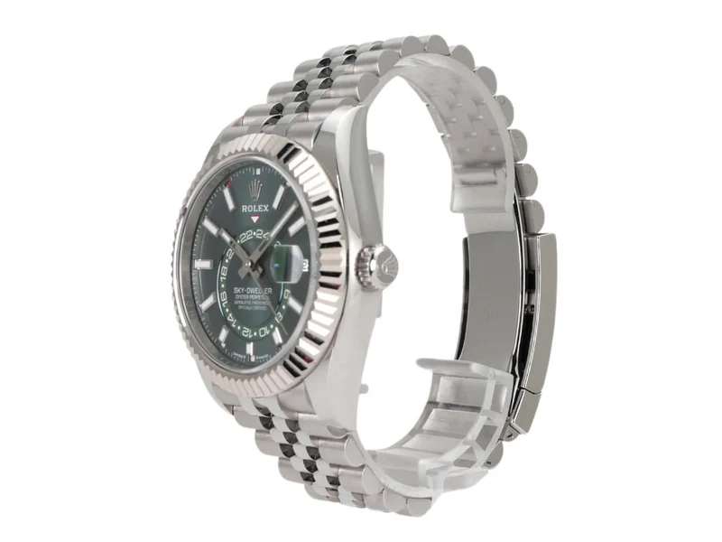 Rolex Sky-Dweller 336934 Mintgrün Jubile-Band
