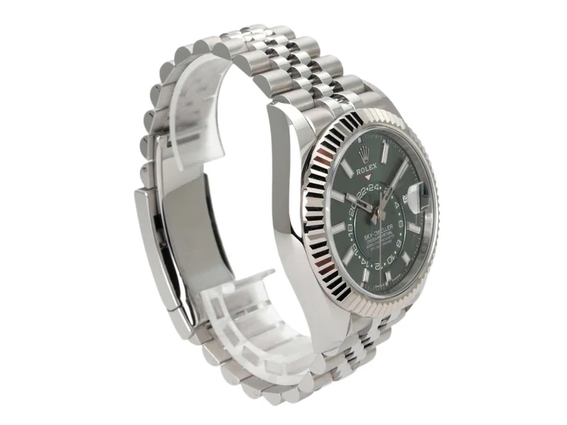 Rolex Sky-Dweller 336934 Mintgrün Jubile-Band