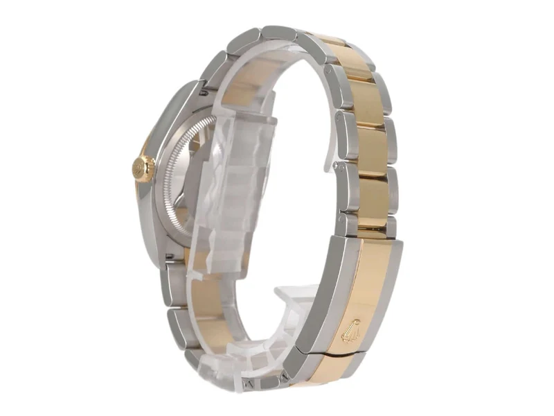 Rolex Datejust 36 Oystersteel Gelbgold 126233 Silber Römisch Diamant